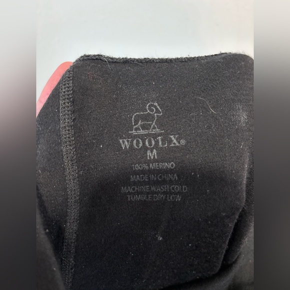 Woolx Black Merino Wool Leggings - Picture 7 of 7